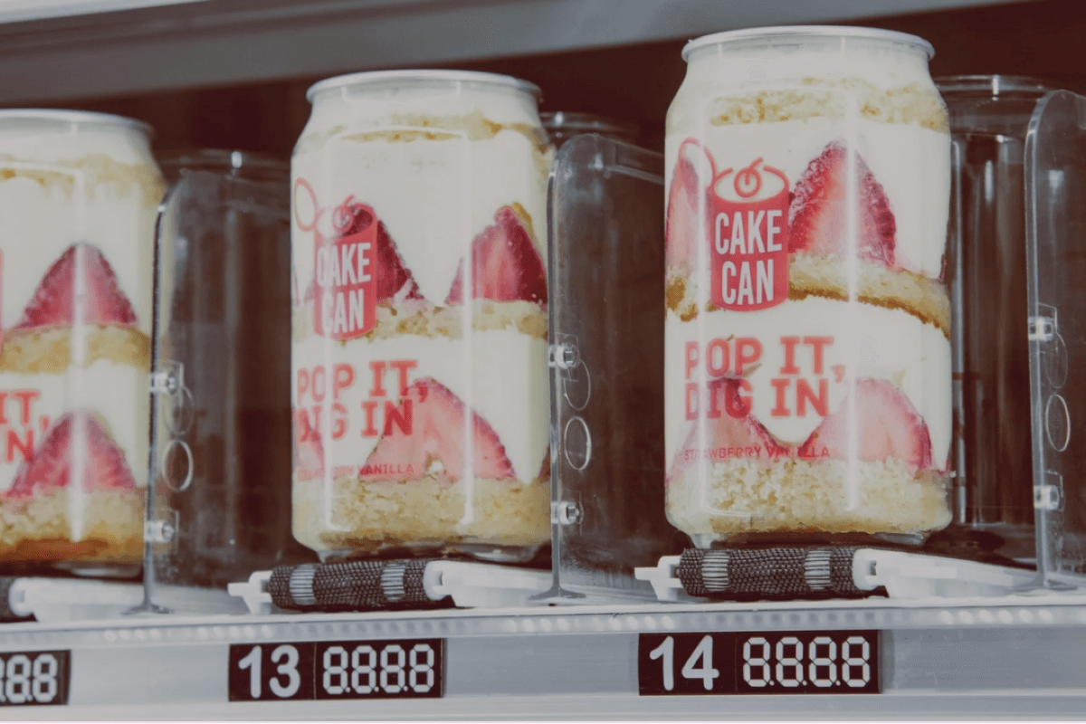 Did you know there is a cake vending machine in Riyadh?