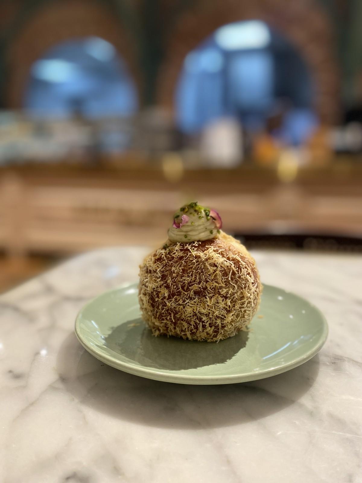 Indulge in the Best of Both Worlds: Kunafa Meets Donut