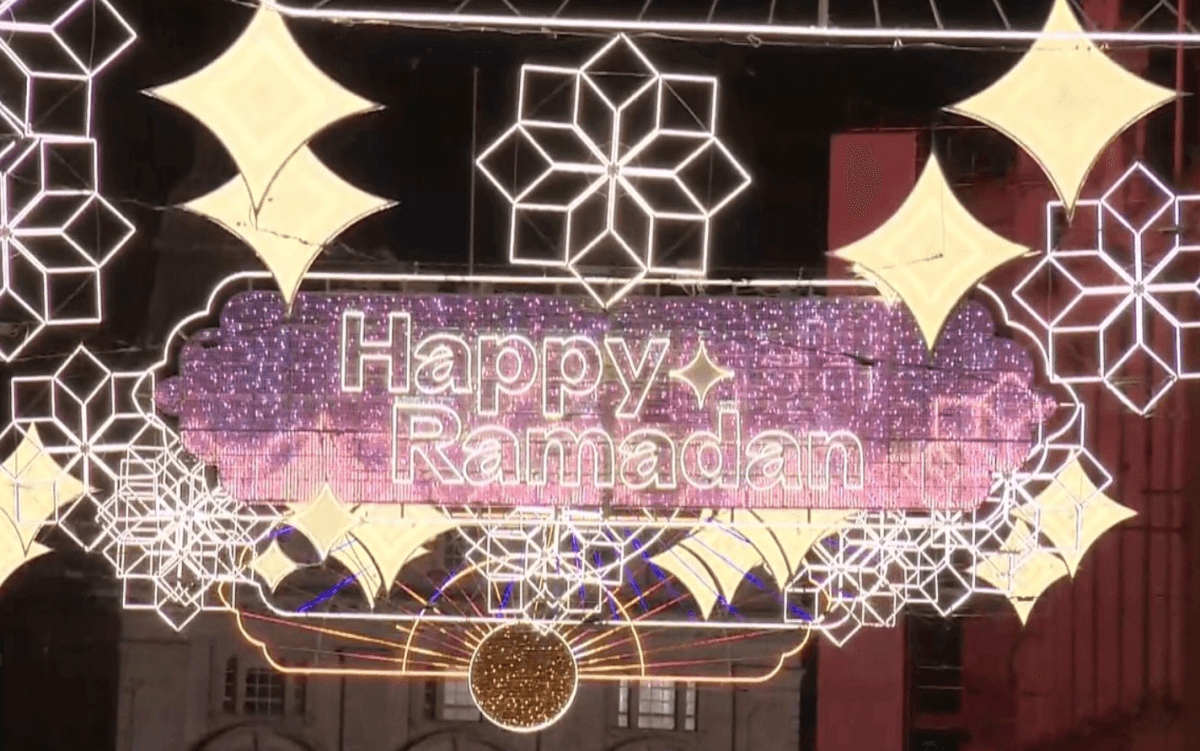 WATCH: Ramadan Lights turned on in London for second year