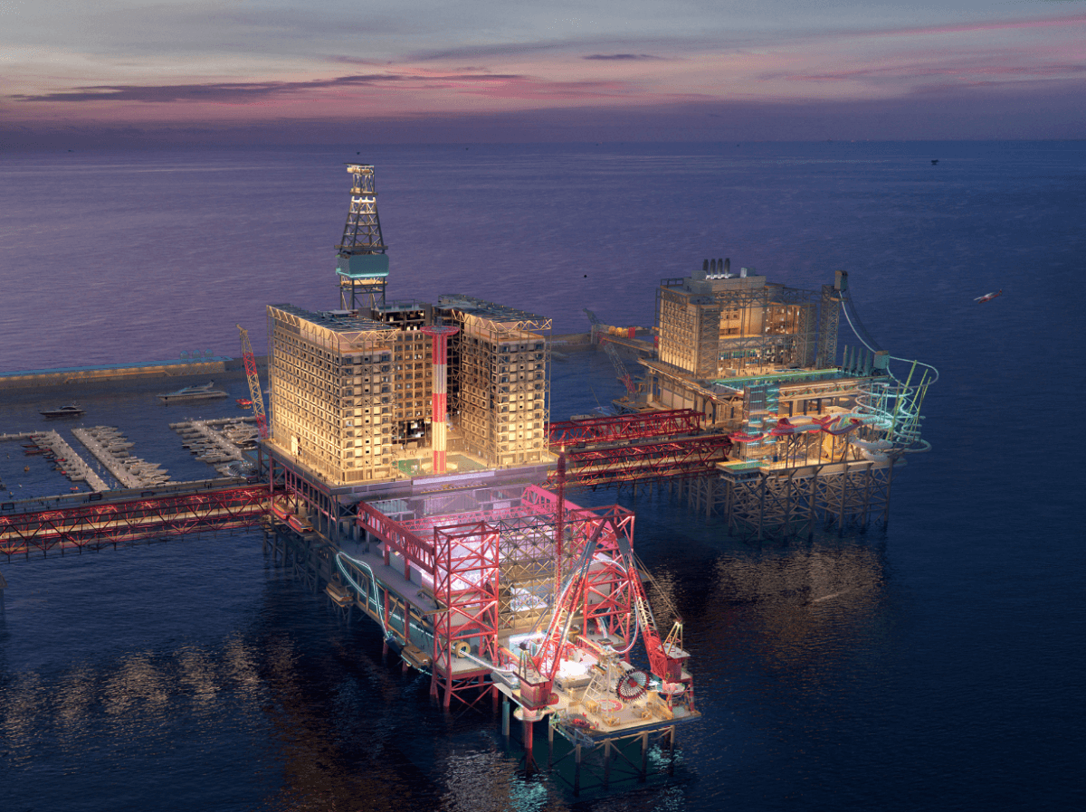 The Rig: A modern entertainment destination pivoting on the Kingdom's rich history with the oil industry
