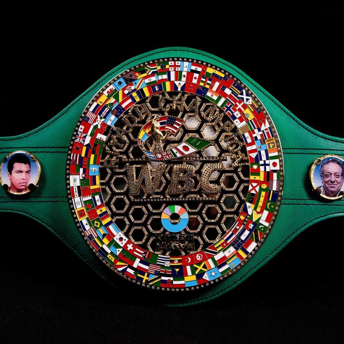 Riyadh gets a first glimpse of the Battle of the Baddest championship belt