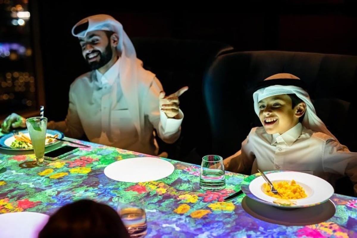 A Feast for the Eyes: Try this interactive dining experience in Riyadh