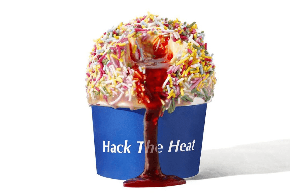 Hacked Bakery unveils its new Ice Cream Bomb selection