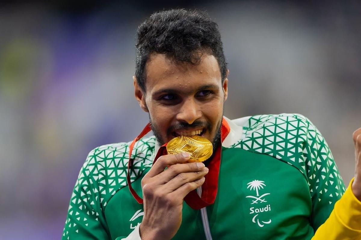 Saudi Arabian athlete Abdulrahman Al-Qurashi wins gold at Summer Paralympic Games 2024