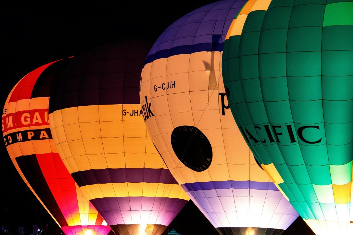 The AlUla Balloon Glow Show will light up the desert night sky