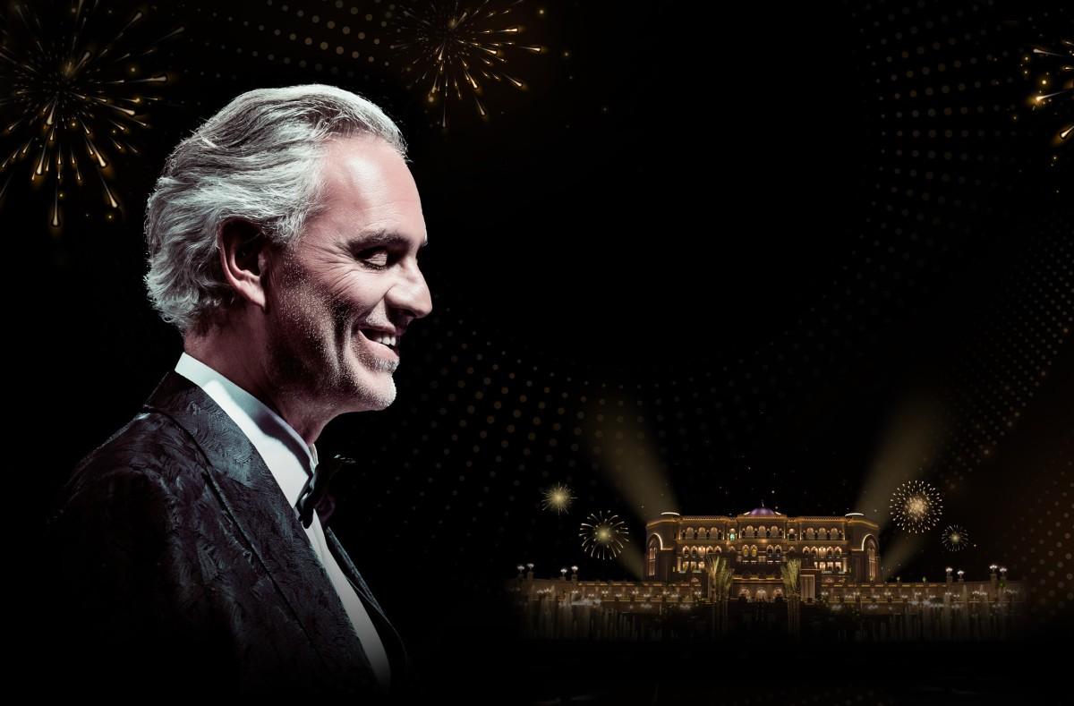 Andrea Bocelli to headline New Year's Eve celebration in Abu Dhabi