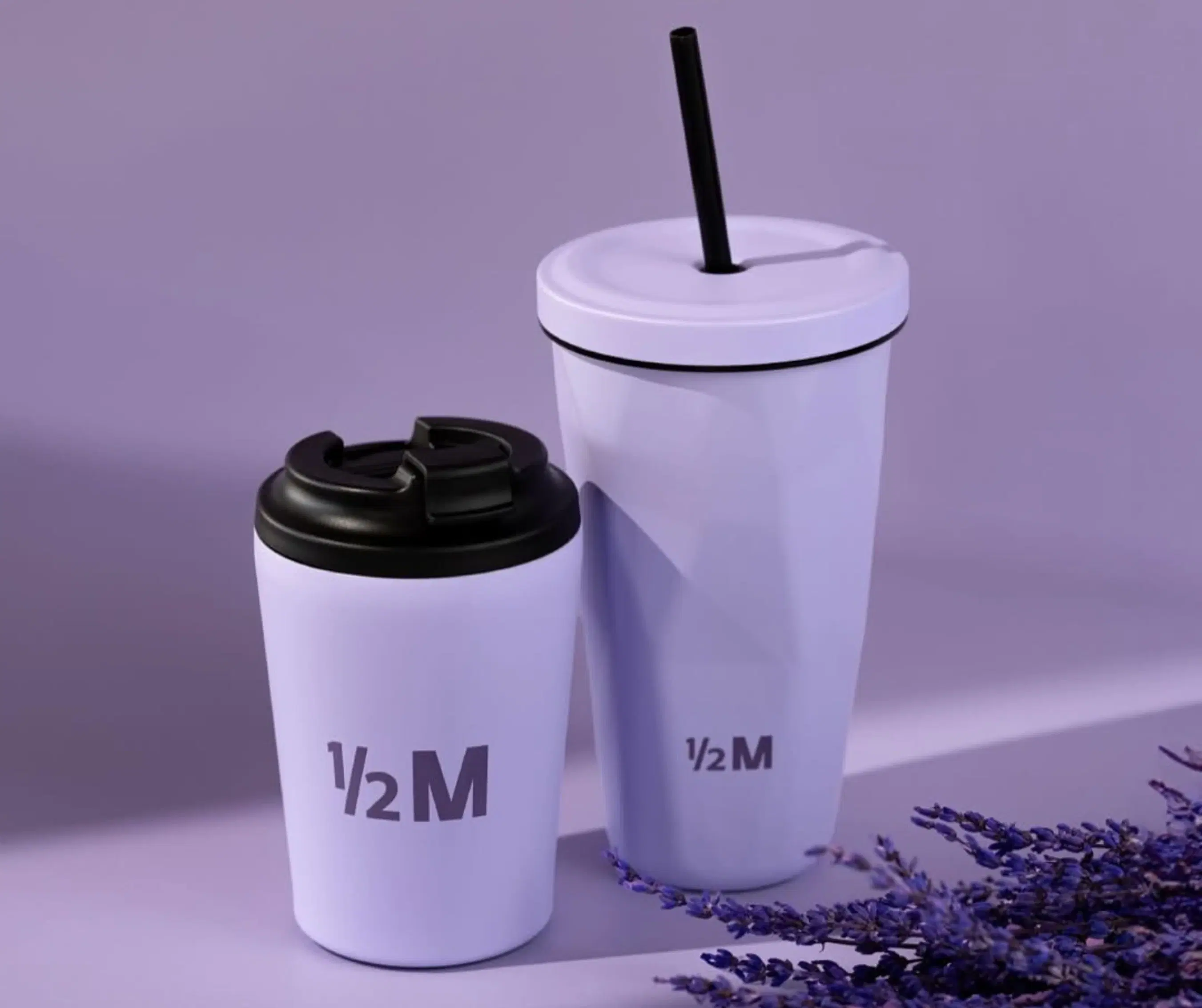 Half Million launches brand new limited edition lavender insulated mugs