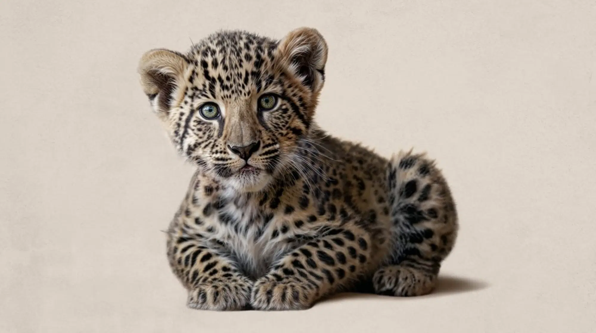 You can name these adorable newborn Arabian Leopard cubs